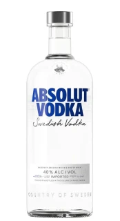 Vodka Absolut — fotografia representativa da linha