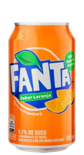 Fanta Laranja — fotografia representativa da linha
